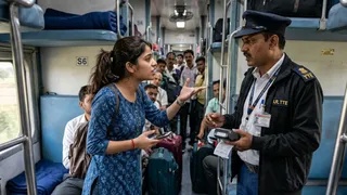 मोबाइल नंबर का एक गलत अंक... और नहीं मिली ट्रेन में सीट (AI जेनरेटेड फोटो)