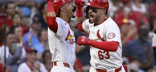 Michael Siani hits his first homer and drives in 4 as Cardinals beat Orioles 6-3