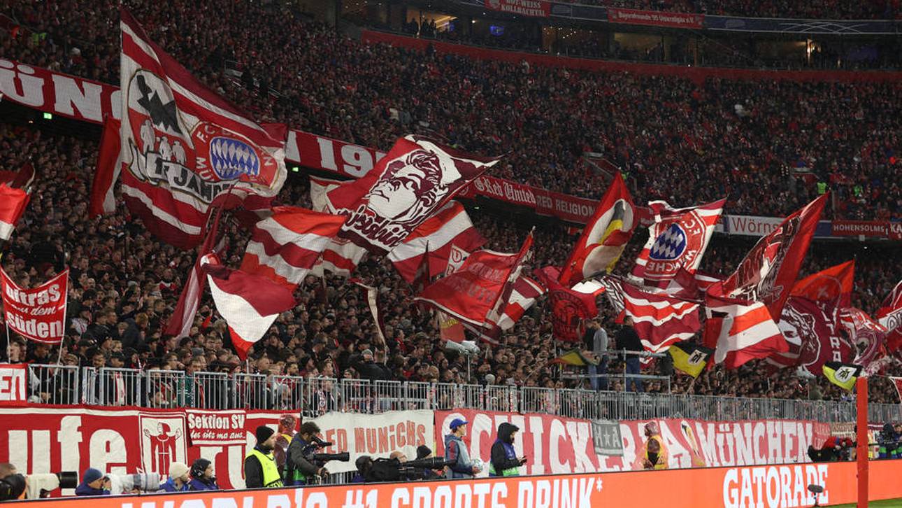 Die Bayern-Fans wollen Harry Kane feiern