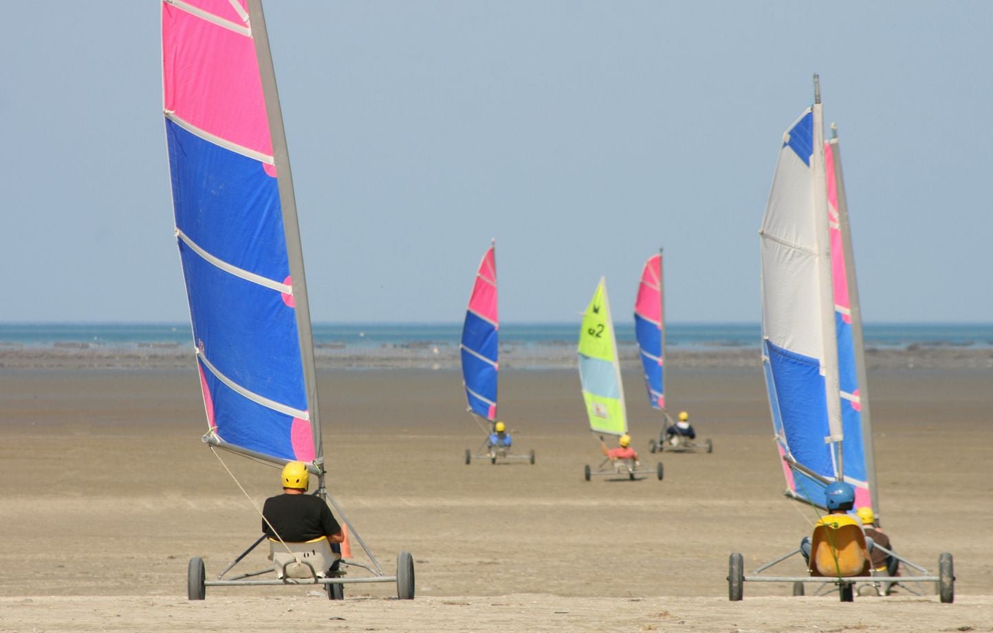 Les championnats de France et d'Europe Jeunes de char à voile se disputent à partir d'aujourd'hui et jusqu'à samedi à La Barre-de-Monts en Vendée. (Photo d'illustration)