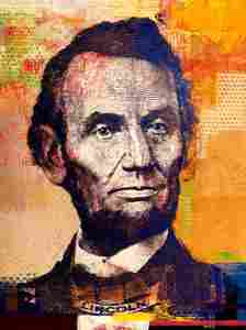 Houben R.T. depiction of Abraham Lincoln