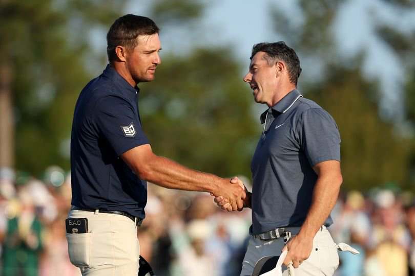 DeChambeau and McIlroy didn't speak during the Masters final round 2025