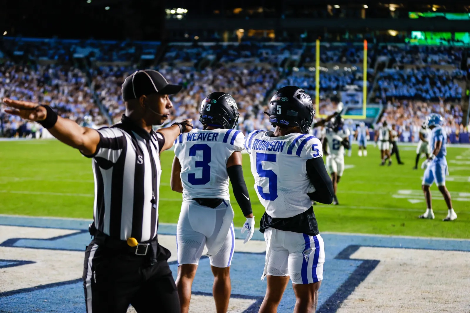 Kimari Robinson #5 of the Duke Blue Devils