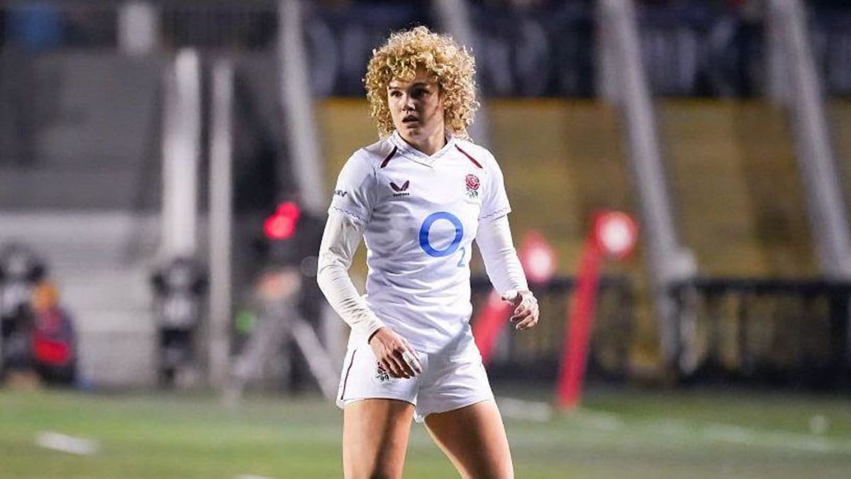 Ellie Kildunne #23 of England looks on against Canada during the second half of a WXV Global Series match at TD Place Stadium on October 23, 2026 in Ottawa, Canada.
