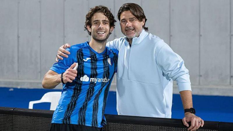 Maurizio Pochettino and father Mauricio
