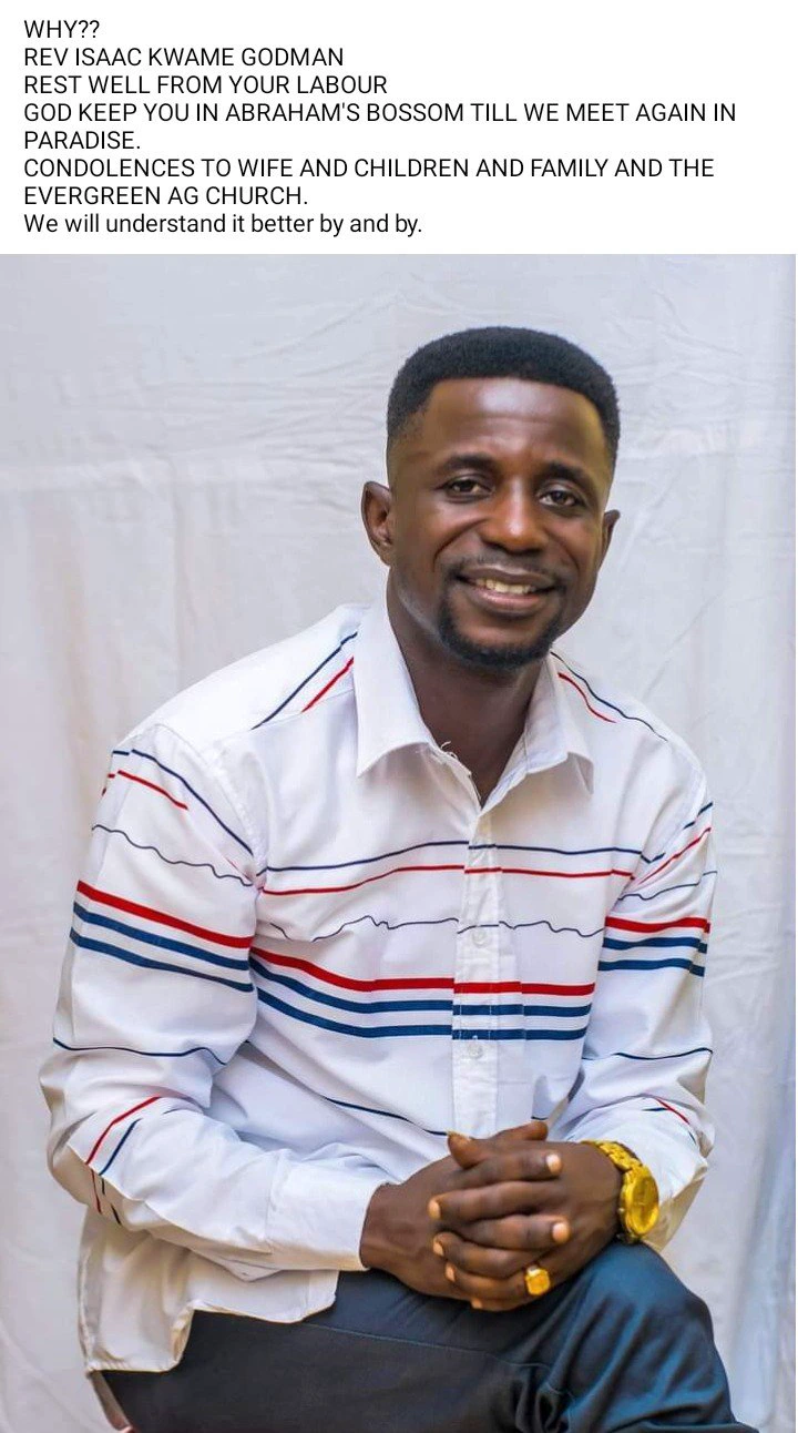 Sad: Popular Assemblies Of God Pastor Sadly Dies Alongside With a Church Member in an accident