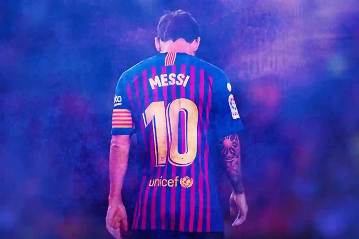 barcelona jersey number 10