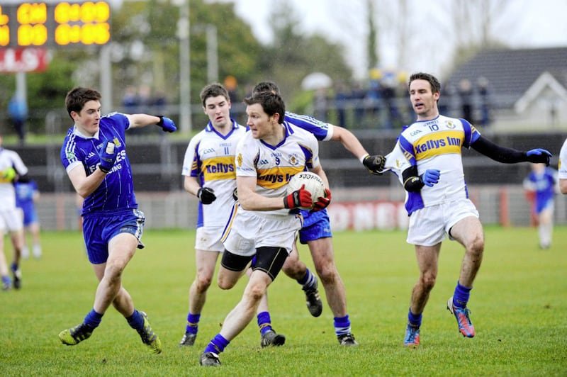 Enda McGinley in action for Errigal Ciaran during his playing pomp. The class of 2019 take on Trillick in Sunday's Tyrone final. Picture by Mark Marlow 