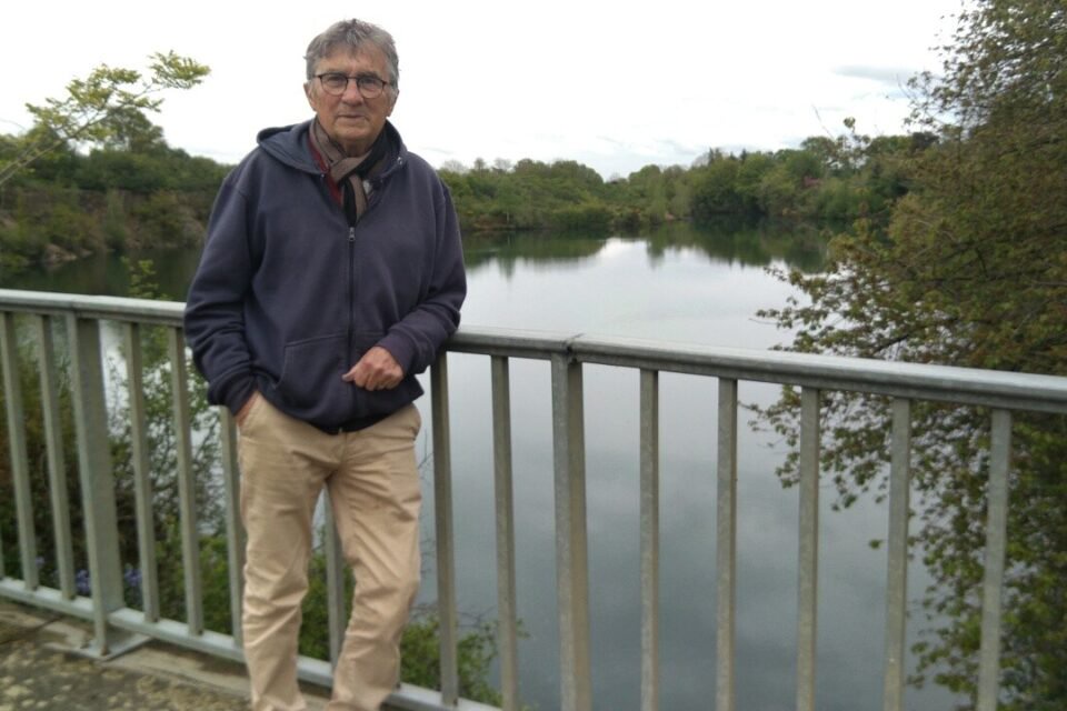 Jacky Rojo devant la carrière