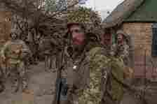 Ukraine Soldiers near Avdiivka
