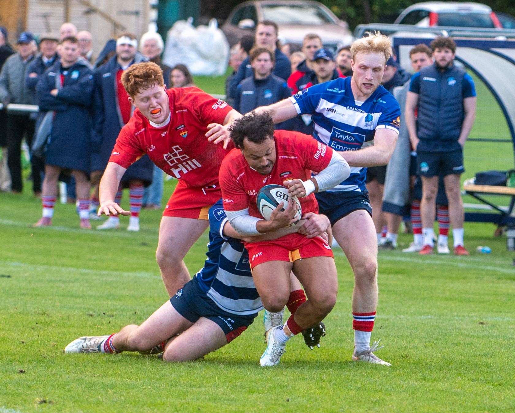 Elias Caven in action for Cambridge during the defeat at Sheffield. Picture: Chris Fell