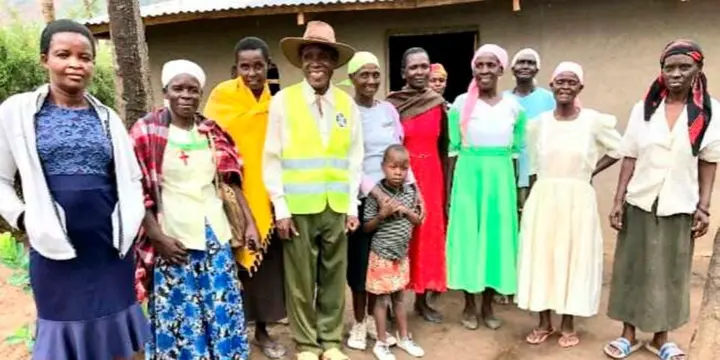 Smart Managed Woman. 63-Year-Old Kenyan With Children