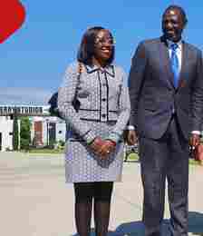 President William Ruto and his daughter June Ruto in U.S.