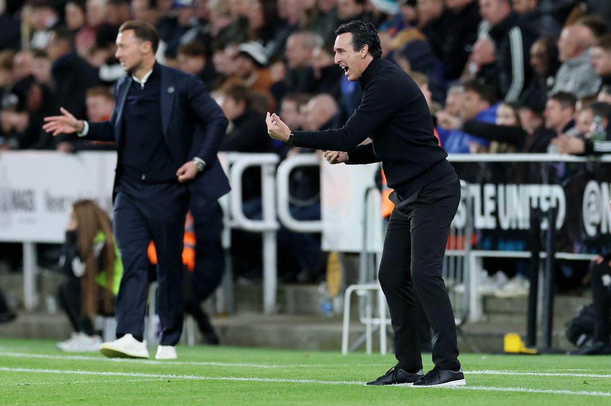 Aston Villa manager Unai Emery