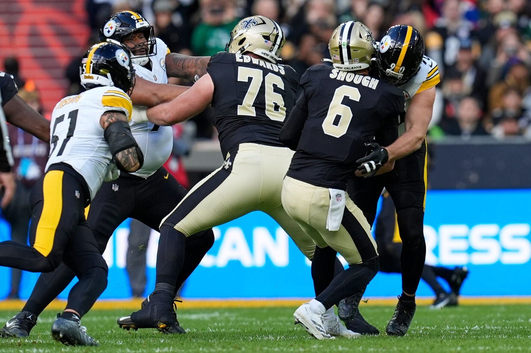 Steelers Saints Football