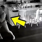 Babysitter Hears Noise Upstairs So Dad Checks Hidden Camera And Captures A Nightmare In His Kitchen