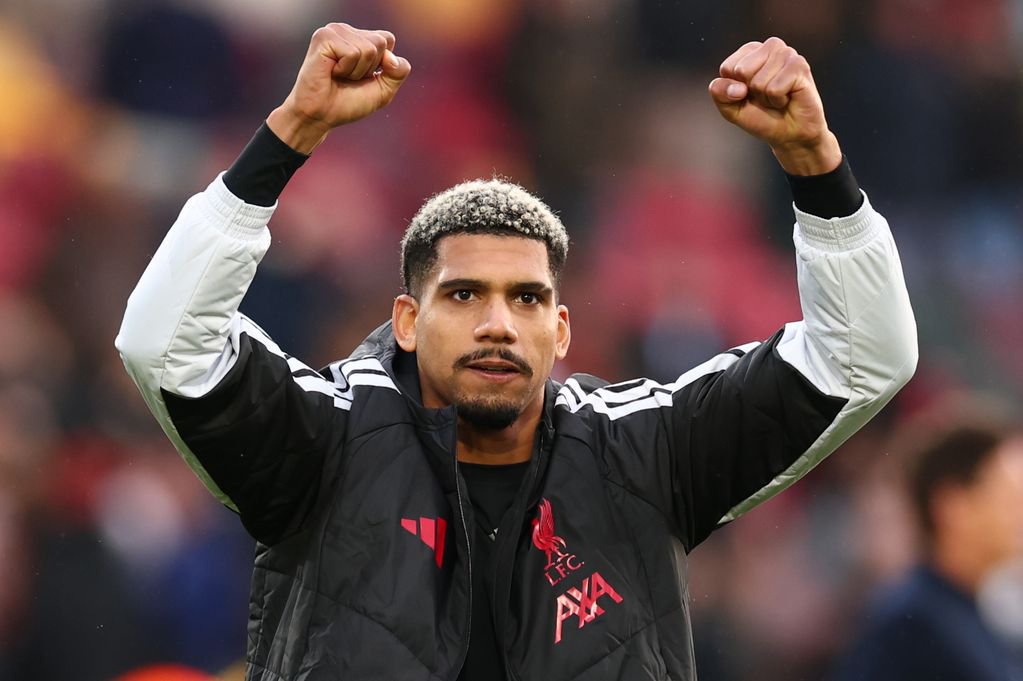Liverpool defender Ronald Araujo.