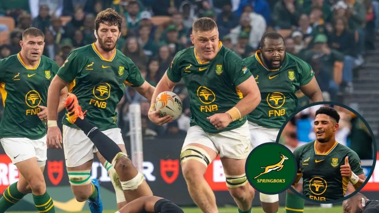 Jasper Wiese and Sacha Feinberg-Mngomezulu are vital to the Springboks.