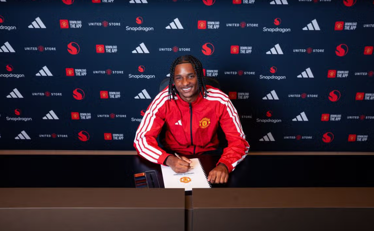 Tynan Thompson has joined Manchester United