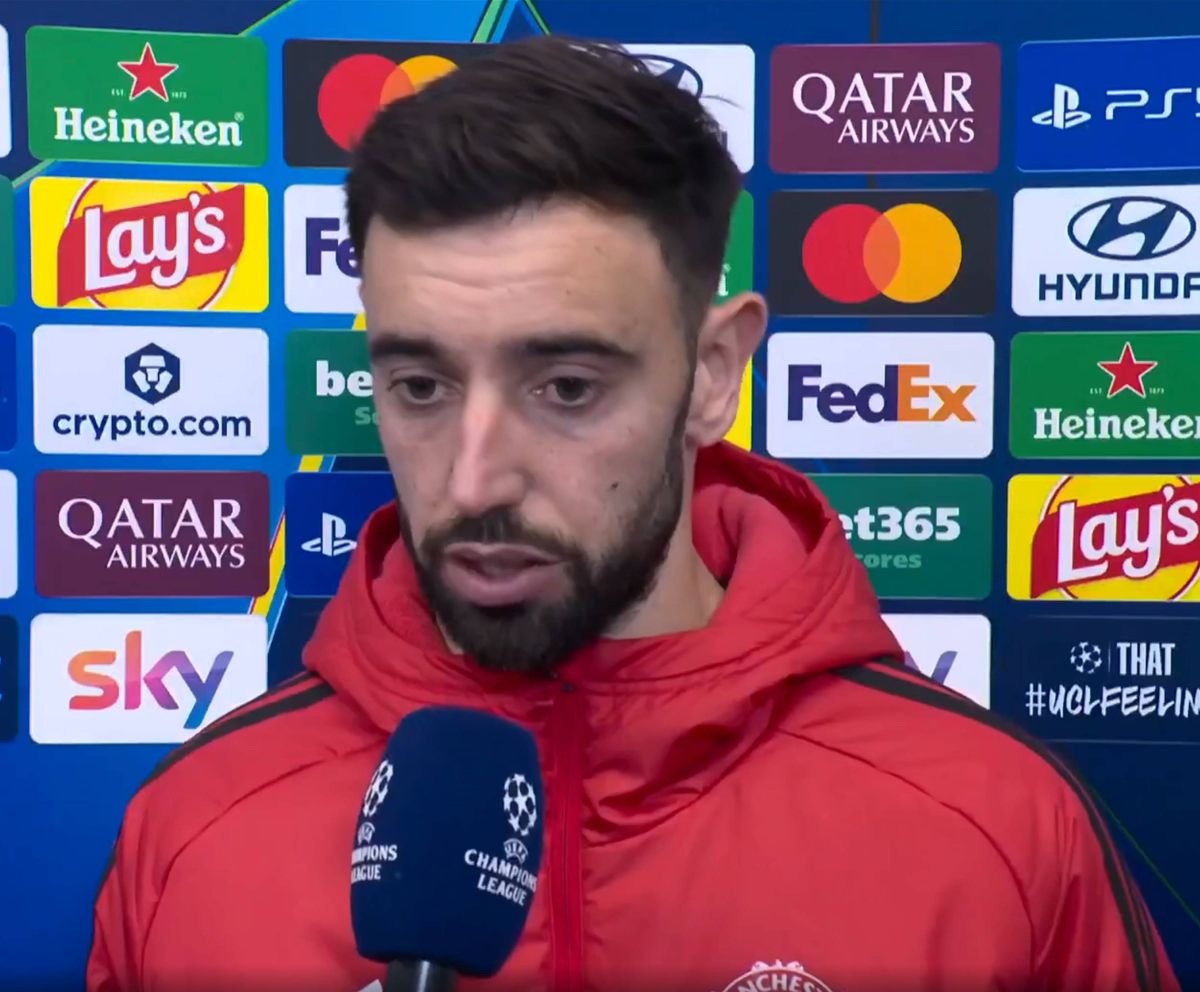 Bruno Fernandes' midweek interview took aim at Michael Carrick