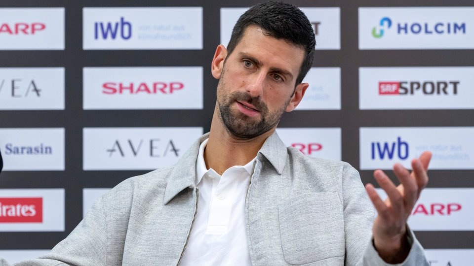 Novak Djokovic says retirement speculation does not anger him, but admits the end of his tennis career is closer than ever. (Georgios Kefalas/Keystone via AP) (Georgios Kefalas/Keystone via AP)