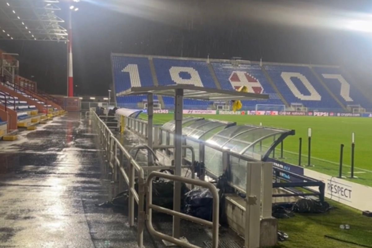 Como has been subject to heavy rainfall, casting doubt over Wednesday's game