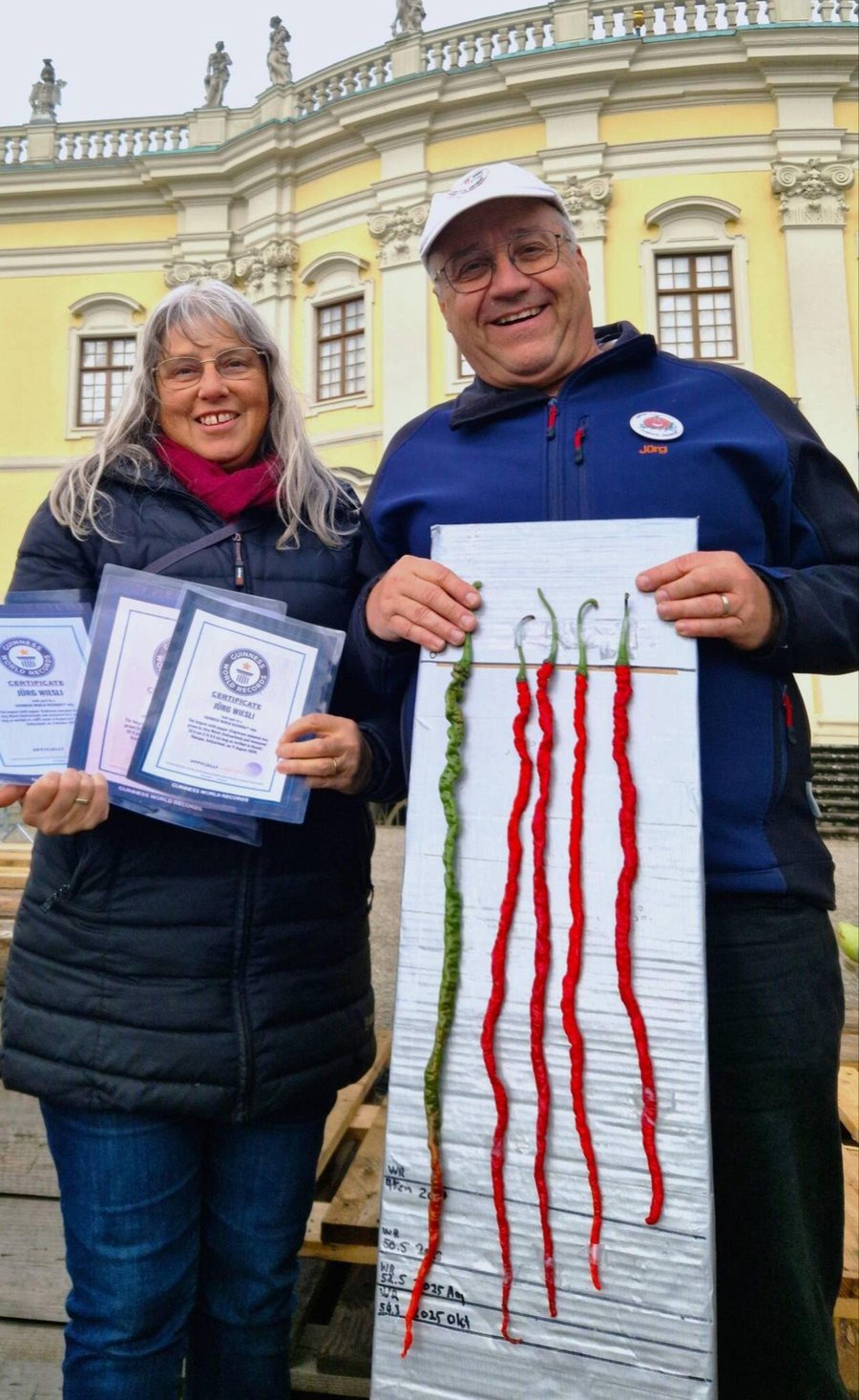 Jürg Wiesli mit seiner Frau Brigitte.