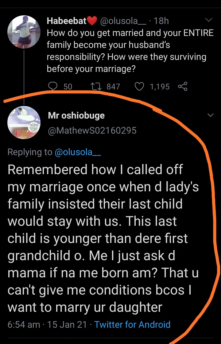 I Once Called Off My Marriage Because My Lady's Mum Insisted Her Last Child Must Live With Us - Man