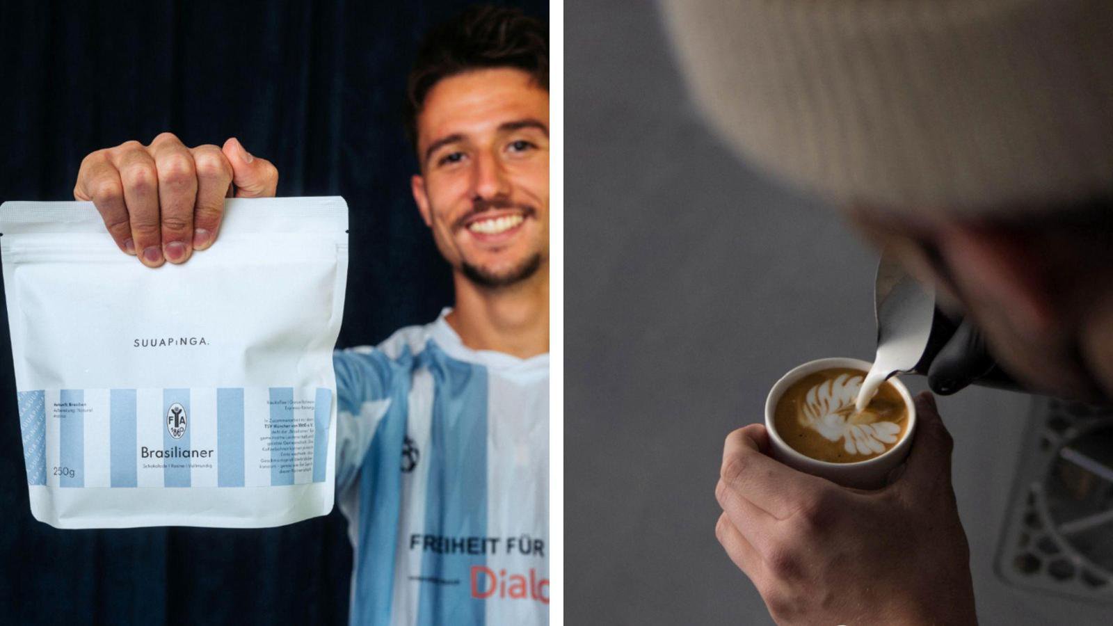 Aus einem lockeren Spruch wird echte Bohne: TSV 1860 begeistert jetzt Kaffeefans.