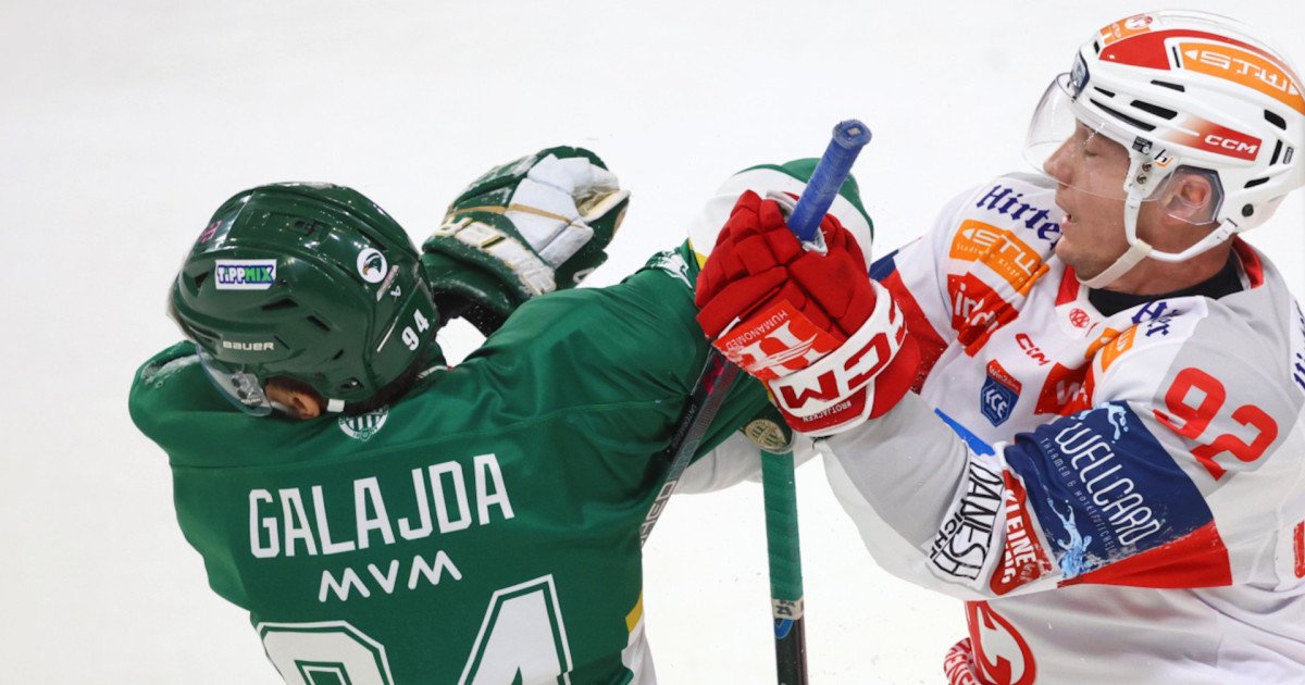 Ferencváros Budapest Defeats EC-KAC 3:2 in Overtime in ICE Hockey League