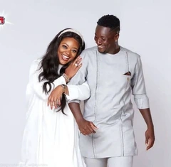 Lovely Photo of Jackie Appiah and Asamoah Gyan in Intimate Pose Leaves Fans Dreaming