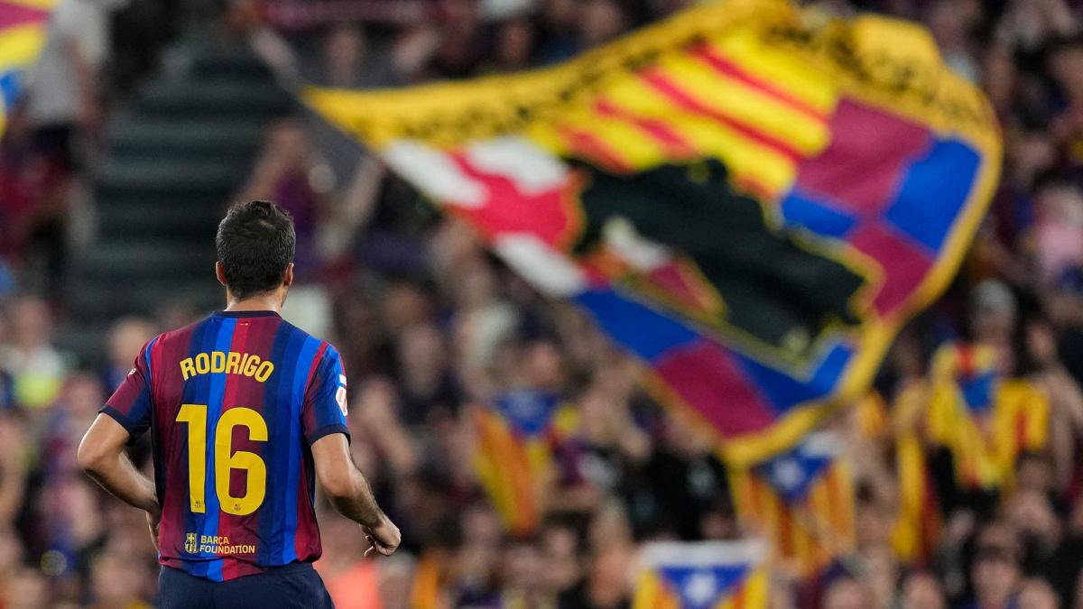 Rodri vor dem Fans