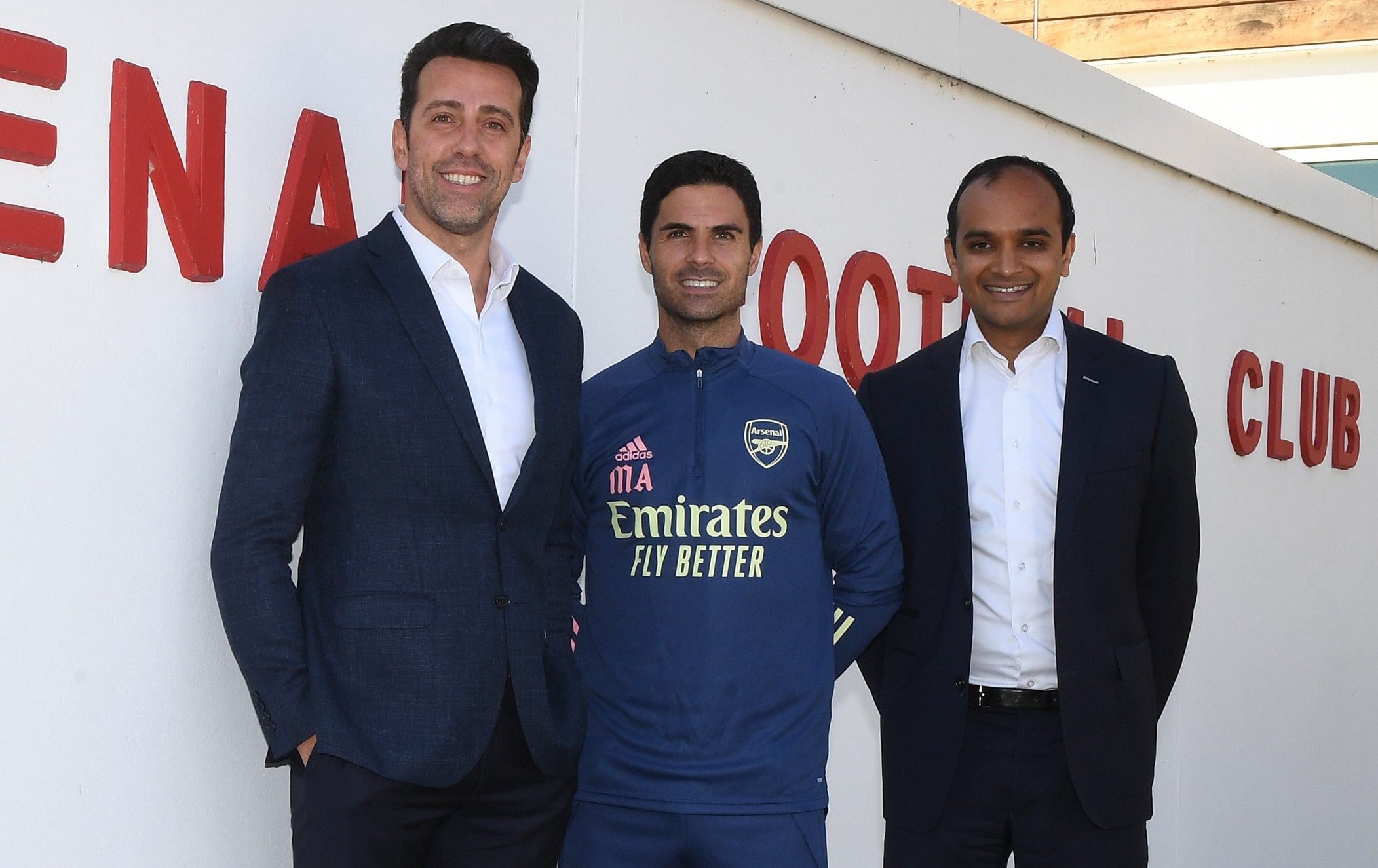 Edu, Arteta and Venkatesham