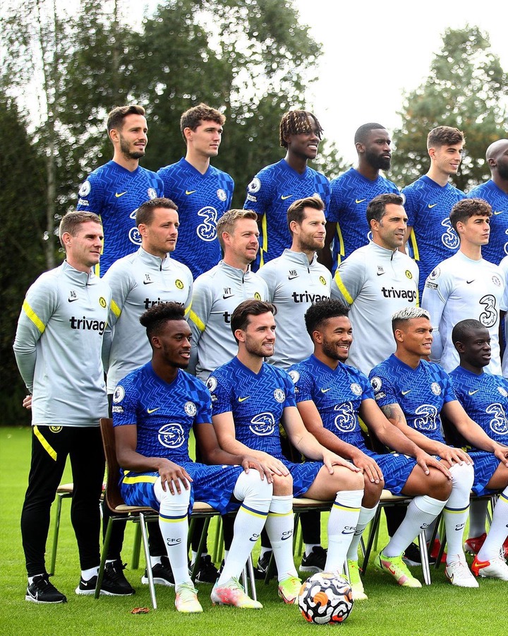 Chelsea Finally Releases 2021/2022 Official Team Photo. Check Out How