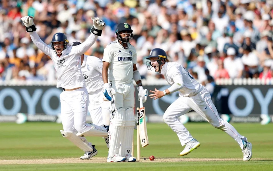 England beat India