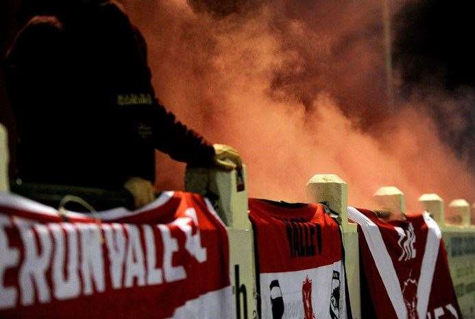 Past matches between Buckie and Deveronvale have attracted pyrotechnics.