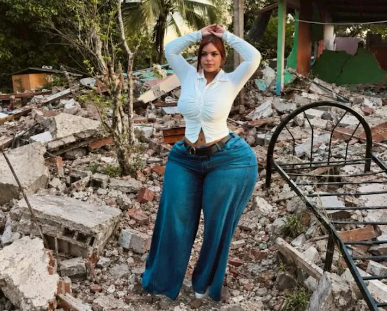 Gracie Bon verteidigt Erdbeben-Foto: «Ich wollte Aufmerksamkeit erzeugen»