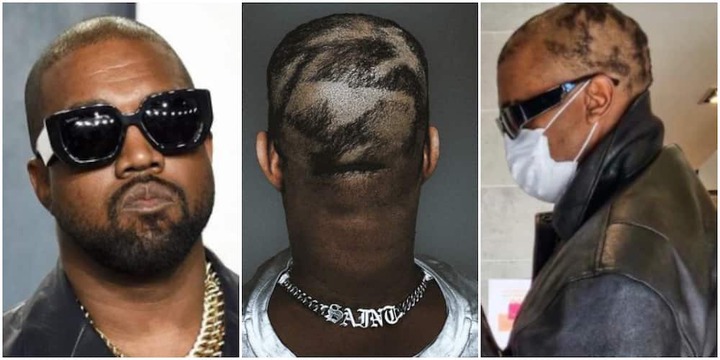 Kanye West Displays Strange New &#39;Patchwork&#39; Haircut, Fans Show Concern for  Rapper ▷ Nigeria news | Legit.ng