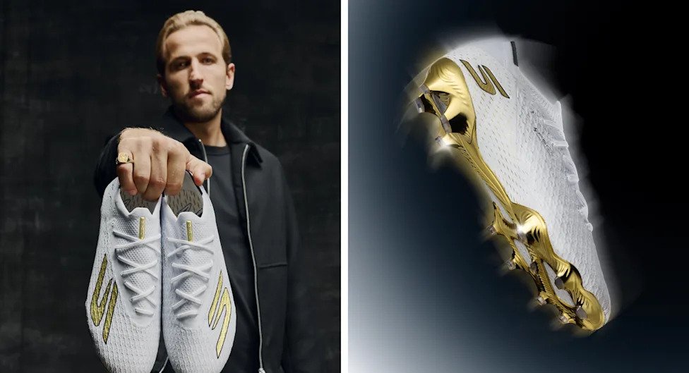 Skechers Celebrates Harry Kane’s Ballon d’Or With A Limited Run of 73 Gold Boots for His 73 Goals
