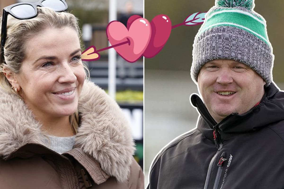 Kate Harrington and Gordon Elliott are engaged to be married