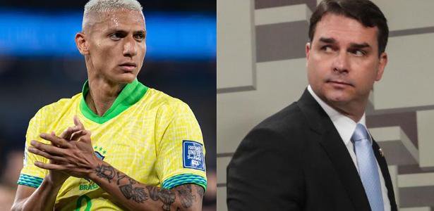 Richarlison acusa Flavio Bolsonaro de roubo; repercussão é intensa