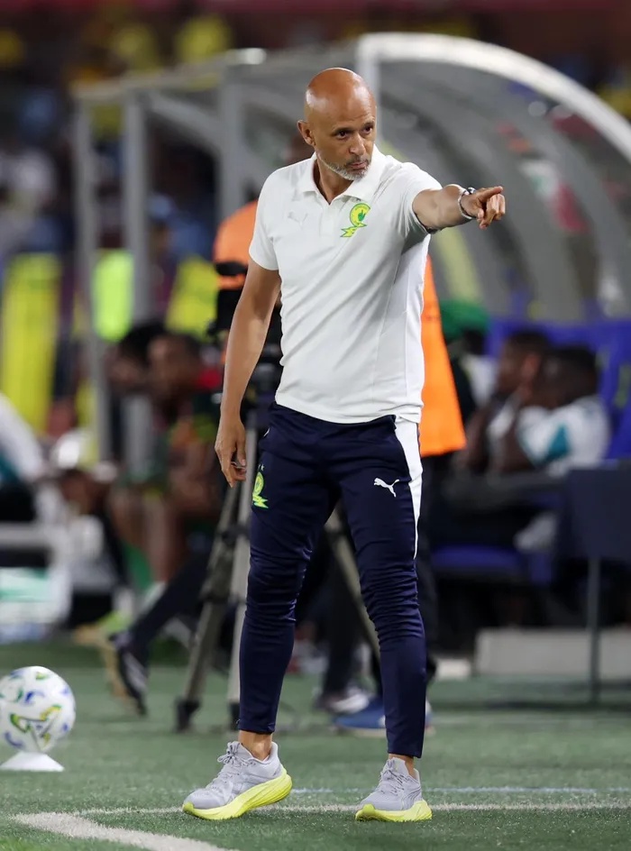 Miguel Cardoso urges strikers to step up as Mamelodi Sundowns host Durban City.