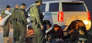 CAUGHT ON CAMERA: Fence-cutting migrants busted by feds