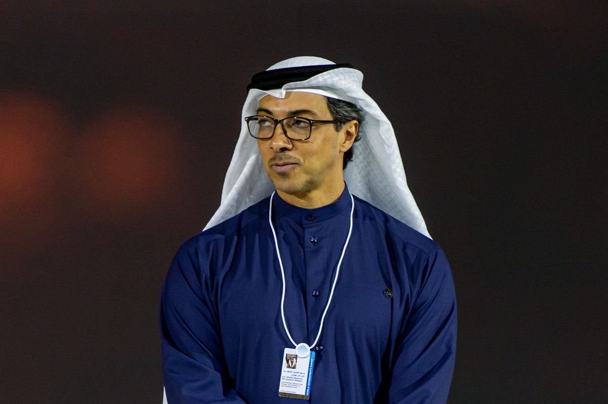 Sheikh Mansour bin Zayed Al Nahyan, United Arab Emirates' vice president, at the World Governments Summit in Dubai, United Arab Emirates