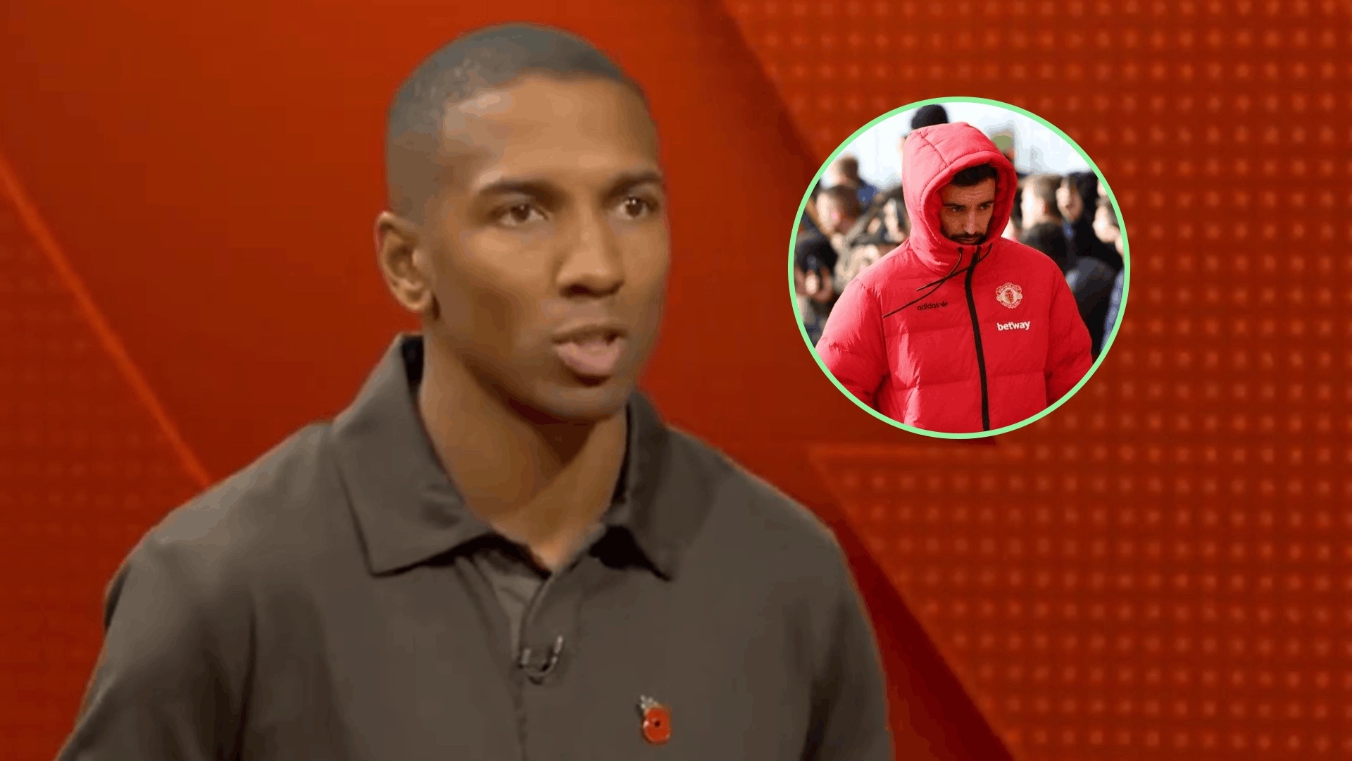 Ashley Young savages Bruno Fernandes after spotting what he did before Man Utd kick-off