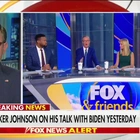 Steve Doocy Flat Out Asks Mike Johnson If He’ll Resign from Congress Over Speaker Drama Giving Dems the House