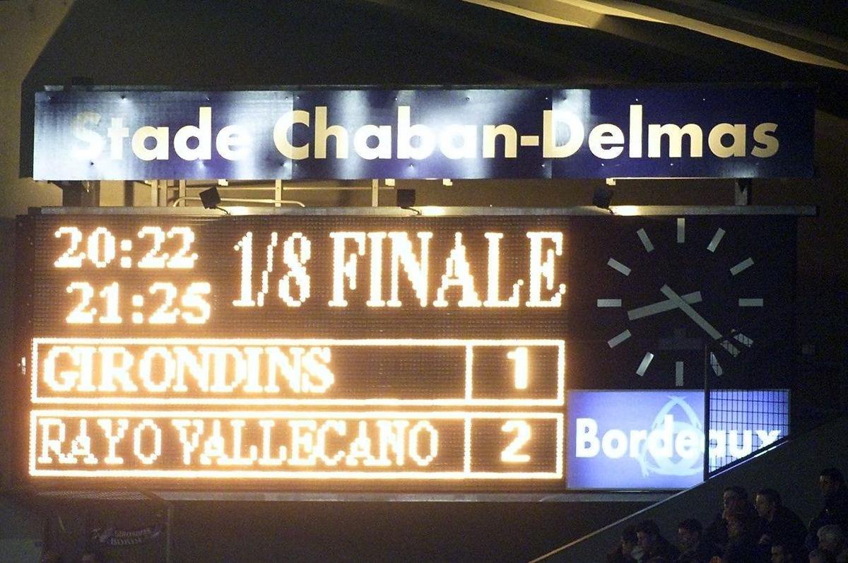 Les Girondins de Bordeaux au Parc Lescure, devenu Stade Chaban-Delmas.