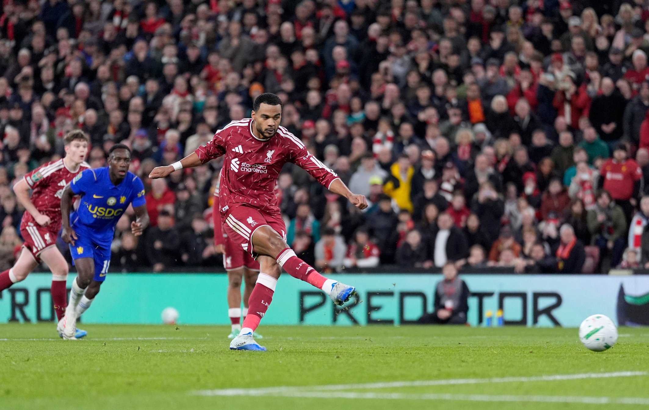 Cody Gakpo levelled with a converted penalty of his own