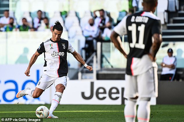 The Portuguese superstar last scored a free kick goal all the way back in July 2020 for Juventus