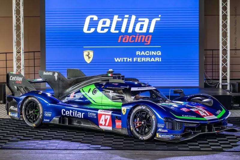 Cetilar enthüllt blauen Ferrari 499P für Hypercar-Debüt